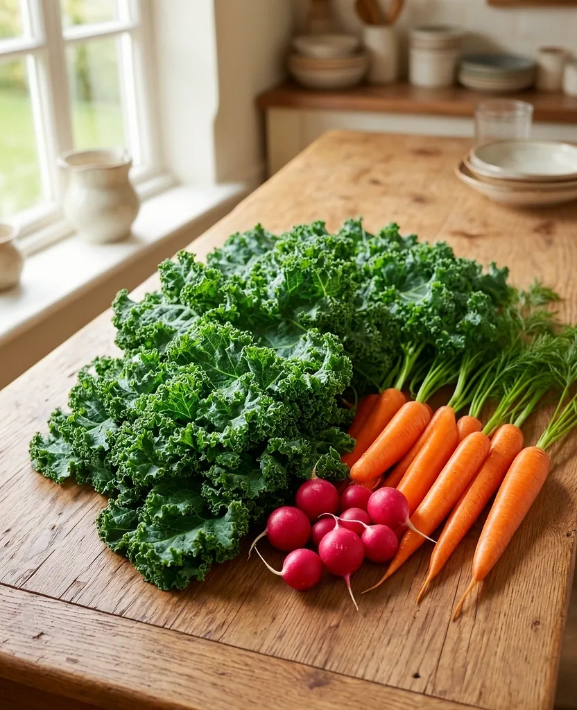 Seasonal raw ingredients