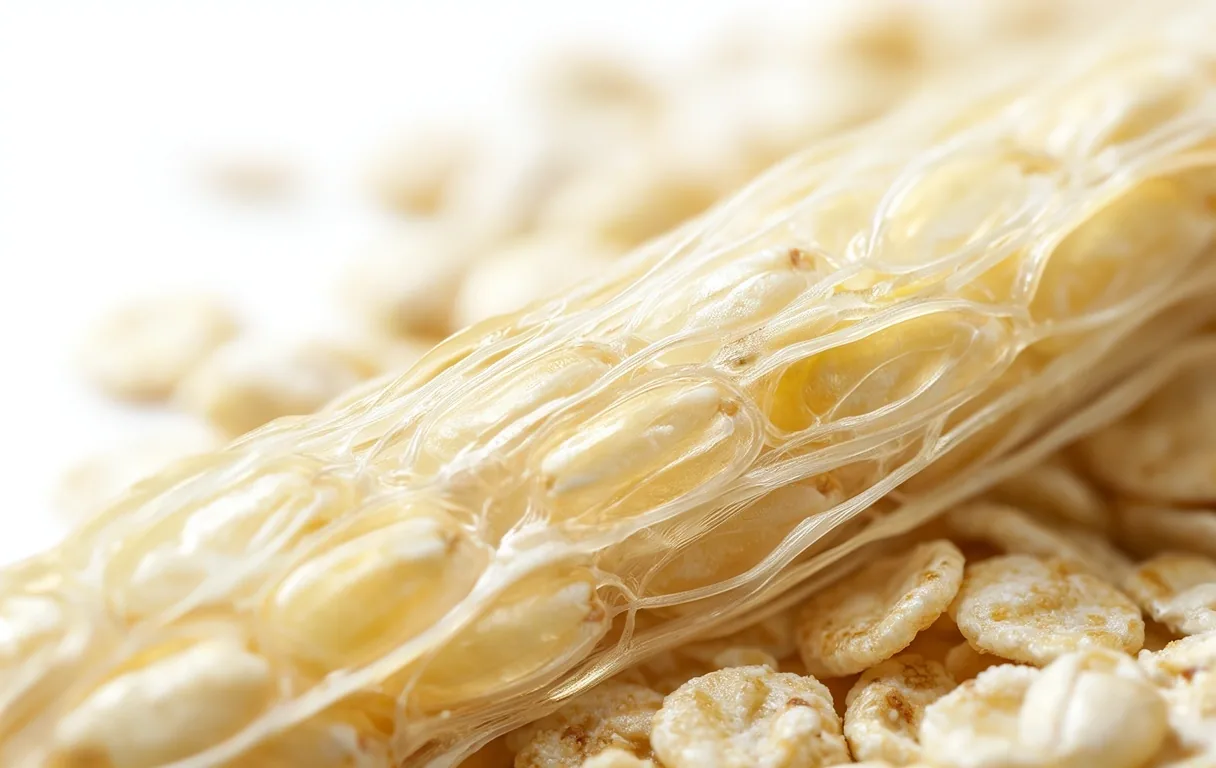 Biological grain husk texture